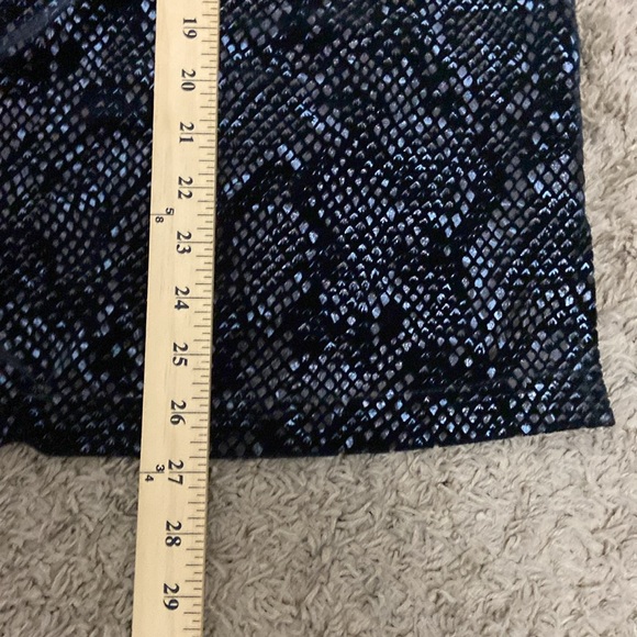 Robbie Bee Velvet Snake Print Shimmer Twin Set size 18W Business Casual Fall - Picture 10 of 11